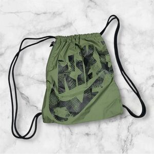 Nike heritage gymsack Olive Green Drawstring Backpack unisex